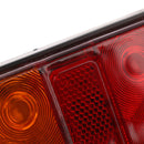 1Pair Amber Red Car Truck Trailer Rear Led 10LED Tail Indicator Stop Brake Li Gw