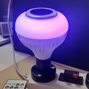 e27 Wireless Bluetooth Speaker Bulb Light  LED RGB  Lamp Remote