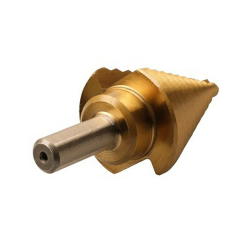 1/4 - 1-3/8 inch Titanium Steel Metal UNI Variable Stepped Down Drill Bit