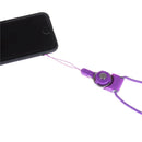 2pcs Candy Colour Cellphone String Lanyard Cord Anti-Drop Phone StrapS Kw