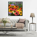 5D Full Round Drill Diamond Painting diy Flowers Needlework Decor (C1280)