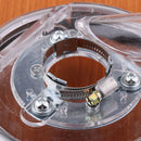 Dust Shroud Kit Dry Grinding Dust Case for 4/5 Inch Angle Grinder Hand Grinder