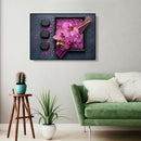 5D DIY Diamond Painting Purple Flower Cross Stitch Mosaic Kit Home Decor