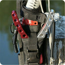 6Pc/Lot Retractable Plastic Spring Elastic Rope Security Gear Tool For Airs