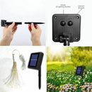 Solar String Lights,120 LED Starburst Light 8 Lighting Modes Decoration Wat V6P7