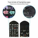 Closet Hanging Jewelry Organizer Necklace Storage Holder Travel Display Cas Z7G5