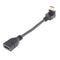 15cm 90 Degree Elbow HDMI Male Port to HDMI Female Port Extender Cable