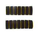 2 Set 4-in-1 Universal Motorcycle Foam Nonslip Handlebar Grips Cover Gloves