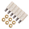 6Pcs Guitar Tuning Pegs Tuners Machine Heads Gear and Pins Parts Style1