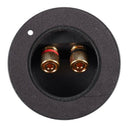 2-Way Speaker Car Box Terminal Round Spring Cups Connector Subwoofer EnclosuI4V7