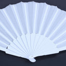 Gorgeous Handle Fan-Summer Wedding Accessories & Display, White