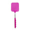 Flyswatter Fly tapper mosquito insects swatter telescopic up to 73 cm pink