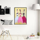DIY Full Drill Diamond Painting Three Girls 5D Rhinestone Art Mosaic Kits
