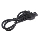 0.5m Power Extension Cable IEC Mickey Male to Female Lead Cord C5 - C6 50CM