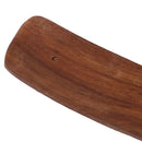 Wood Incense Burner Holder Wooden Ash Catcher For Sticks Home Decoration Rac Hn