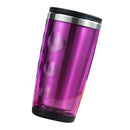 Double Walled Insulation Hot or Cold Mug Sports Water Bottle 400ml Purple