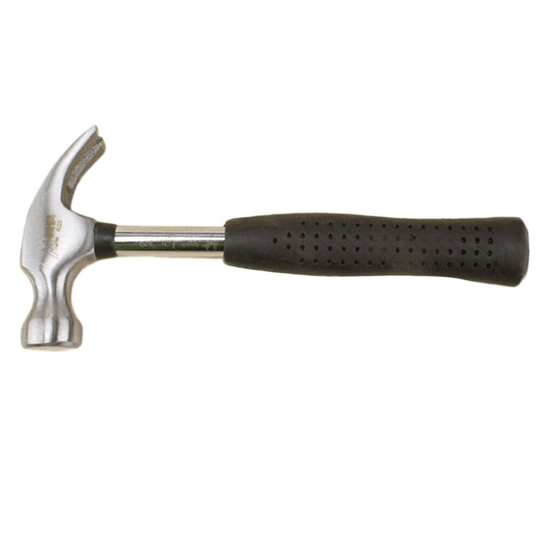 2 Pcs Mini Replaceable Bright Polished Head Claw Hammer with a Straight Rubble