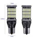 2pc Canbus W16W LED CANBUS T15 45led 4014smd Chip LED High Power Light