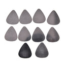 10x bass guitar picks stainless steel acoustic electric guitar plectrum 0.30mm Z