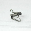 Smart Adjustable Women Men RetroTitanium Steel Gothic  Octopus Finger Ope P X8A5