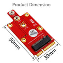 M.2 Key B to Mini PCIe Adapter NGFF to Mini PCI Express for 3G 4G 5G Module