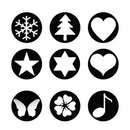 Bokeh Effect Filter Kit with 72mm Lens Cap Cover 10 In 1 for Artistic Scene