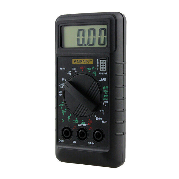 Mini Pocket DMM Digital Multi Meter OHM Test Voltmeter Ammeter with Buzzer