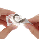 Air Freshener Perfume Bottle Pendant Essential Oils Car Hanging Glass Clips JR