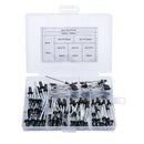 Standard Large Flange Aluminum Rivets (120pc) M2.4*6 M3.0*6 M3.2*6.4 M3.2*8