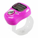 Mini LCD Electronic Digital Display Finger Hand Tally Counter Counting Rose