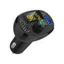 QC3.0 Wireless Bluetooth Car USB Charger FM Transmitter Radio Adapter MP3