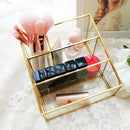 Clear Glass Cosmetic Storage Organizer Containter for Jewelry, Hair Accessories