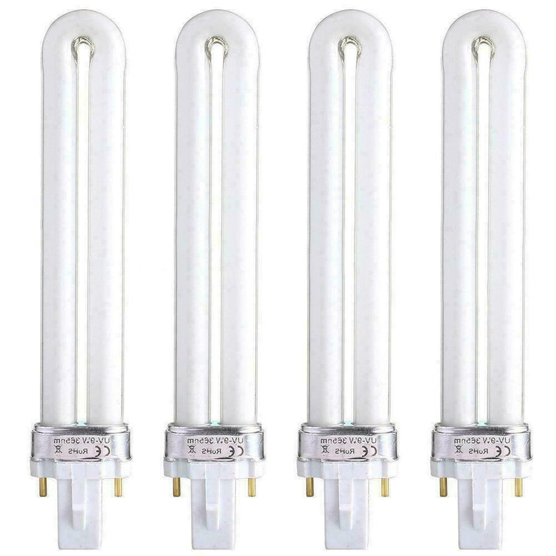 9W Uv White Lamp Tube Light Bulbs CCO Gel Nail Art Bulb Dryer Curing G6S4
