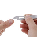 1 Pcs Stainless Steel Nail File Double Sides Thick Nails Pedicure Manicure Toolj
