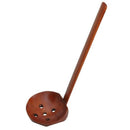 1 Pcs Wooden Soup Spoon Ramen Ladle Strainer Hot Pot Spoons Slotted Scoop C D6O4
