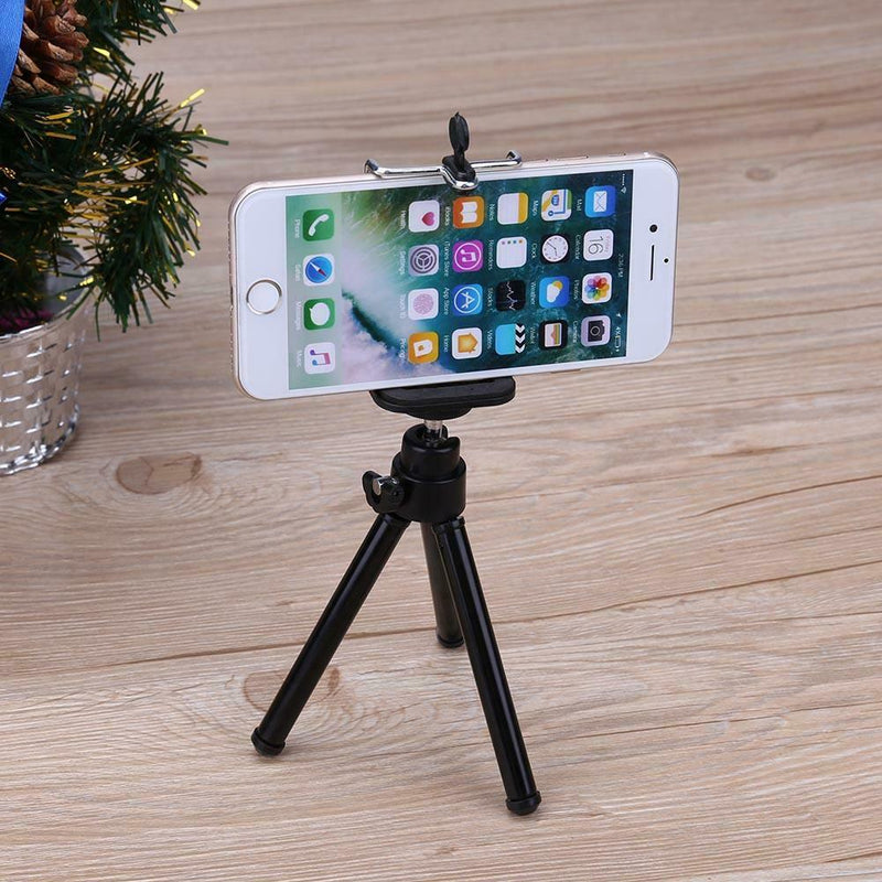 Mini Mobile Phone Stand Flexible Tripod for Smartphone Camera Video Black