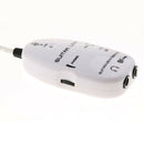 USB Guitar Link Cable Audio Adapter Connector for Instruments Recording