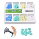 80pcs Dental Polishing Discs Universal Kit metal bush Set SH Z7S3