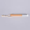 Wooden Handle Remover Nose Pore BlackHead Clear Brush Cleaning Facial Brushe BX