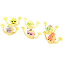 Lot 24Pcs Fright Ghost Head Plastic Finger Puppets Party Toys Kids Favors
