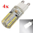 4x G9 3W 64 LED 3014 SMD pure White Energy Saving SpotLight Lamp Bulb 220V