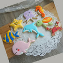 8pcs/set Sea Creature Cookie Cutter Mini Cookie for DIY Baking Biscuit Mold T 3C