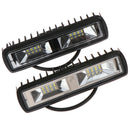 2x 48W 6inch Car Driving Fog Lamp 16LED Bulb Spot Beam Bar Off Road Work LightSE