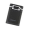 3 in 1 Solar Charger Power Bank 12000mAh USB Battery Black