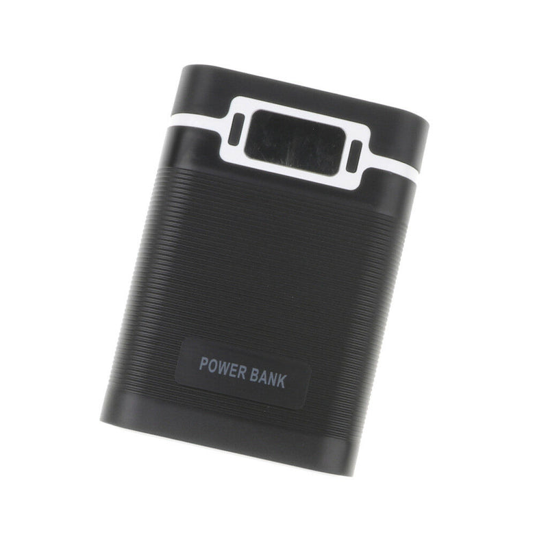 3 in 1 Solar Charger Power Bank 12000mAh USB Battery Black