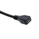 Micro USB Female To Female Extension Extender Data Sync Charging Cable Adapte 3C