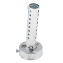 60mm Universal Motorcycle Exhaust Muffler Silencer, Inlet Diameter: 25mm