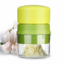 Garlic Press Machine Multifunction Mincer With Storage Container Kitchen Ga