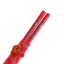 Red chopsticks Chinese wood bag holder dinnerware flatware kitchen food st saTEU