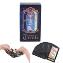 78pcs Tarot Cards Mysterious Divination Personal Playing Cards Game Board BX